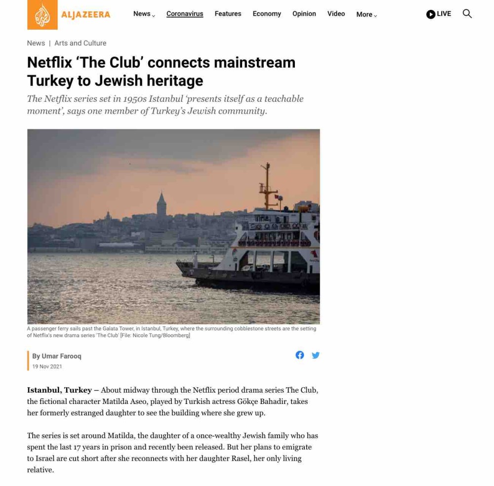 al jazeera kuluo yahudi mirasini turkiye ye bagliyor